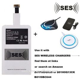 2017 Hot Selling Wholesale Mini Qi Wireless Charger Receiver for iPhone and Android