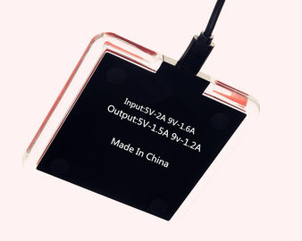 2018 Hot selling for all Qi enabled devices Qi fast wireless charger for iphone X cell phone charger