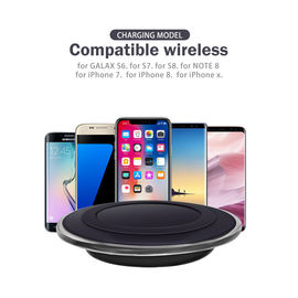 Hot selling Qi wireless charger fast for iphone X mobile cell phone wireless charger