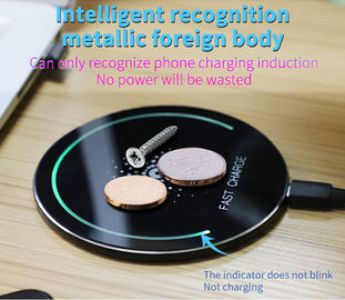 Fashionable Design Wireless Charger Fast Charging Portable Long Distance Round Charger Pad