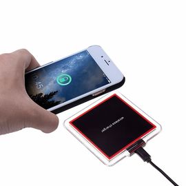 Wholesale universal cell phone fast charging square qi stand wireless charger for iphone 7 8 plus X for samsung galaxy s7 s8 s9