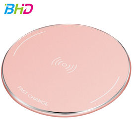 Cheap price ultrathin aluminum alloy shell wireless charger slim phone charging pad for Iphone X/8/8 plus