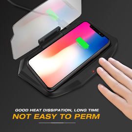 New product navigation support car phone holder hud fast wireless car charger for iphoneX/8/8plus