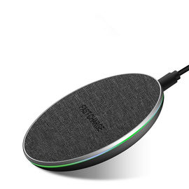 10W Jean Fabric Qi Wireless Charger Fast Charging Pad for iPhone X 8 8 Plus for Samsung S8 S7 Wireless Charger