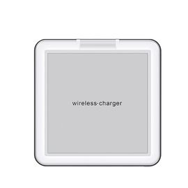 Portable Mini Acrylic QI Wireless Charger for iPhone 8/8 Plus/X for Samsung New Simple Cordless Phone Charger for Pad