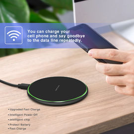 Fast charging wireless charger potable mini qi wireless charger for iPhone X for Android