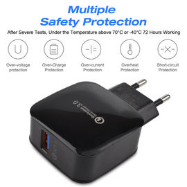 Factory Wholesale Mobile Accessories Phone Home QC3.0 quick charge Micro Mini Dual Usb Wall Charger