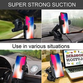 Manufacturer qi universal Gravity Wireless car charger fast charging 10W phone holder mount