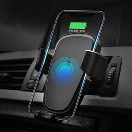 2019 Newest Design Blue Light  QI Standard Fast Charge Wireless Car Phone Charger