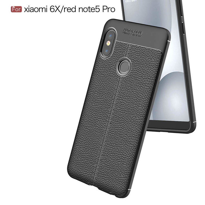 Designer Back Cover For Redmi Note 5 Pro Case Litchi