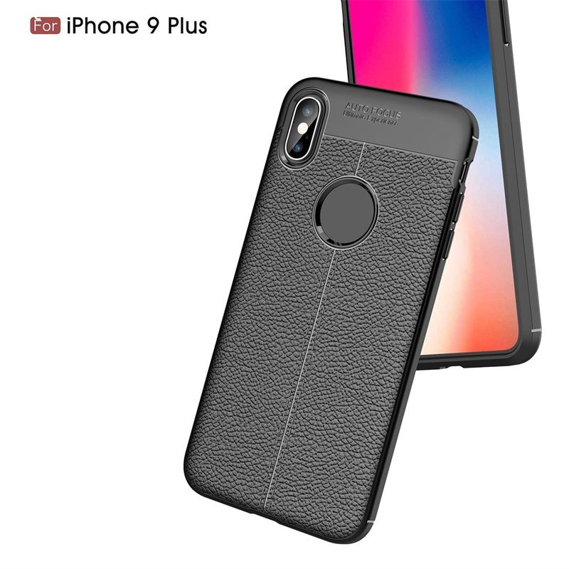 Hot sale Litchi Leather Design Mobile Case For Iphone XS XSMAX XRTPU Cover