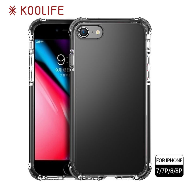 New products shock proof Luxury mobile phone TPU clear hybrid case For iPhone 7 Case