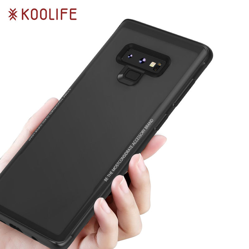 Tempered glass back cover case for Samsung Galaxy Note 9