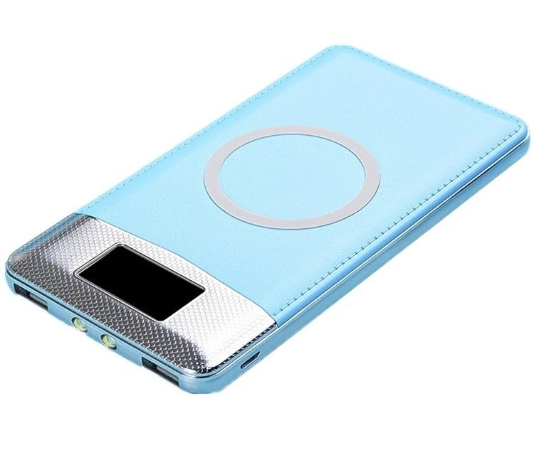 2019 cheap 6K-10KmAh wireless fast charger portable quick battery charger power bank wireless charger power bank oem