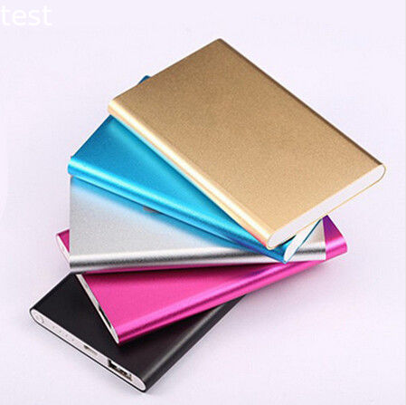 Portable Ultra Slim Power Bank External Battery Pack Charger Powerbank 2600mah 4000mah