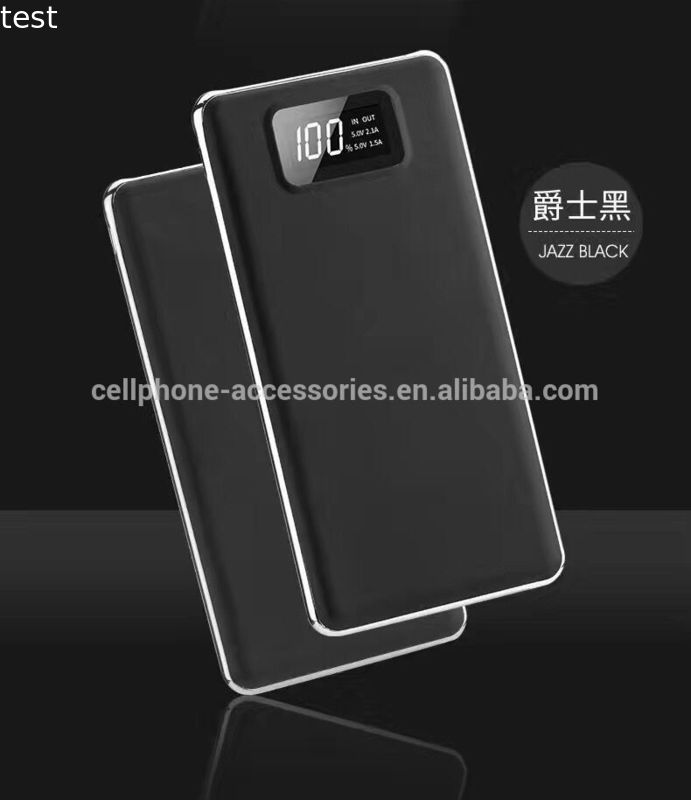 2017 Luxury Power Bank 10000mah Portable Charger External Battery 20000mah power bank