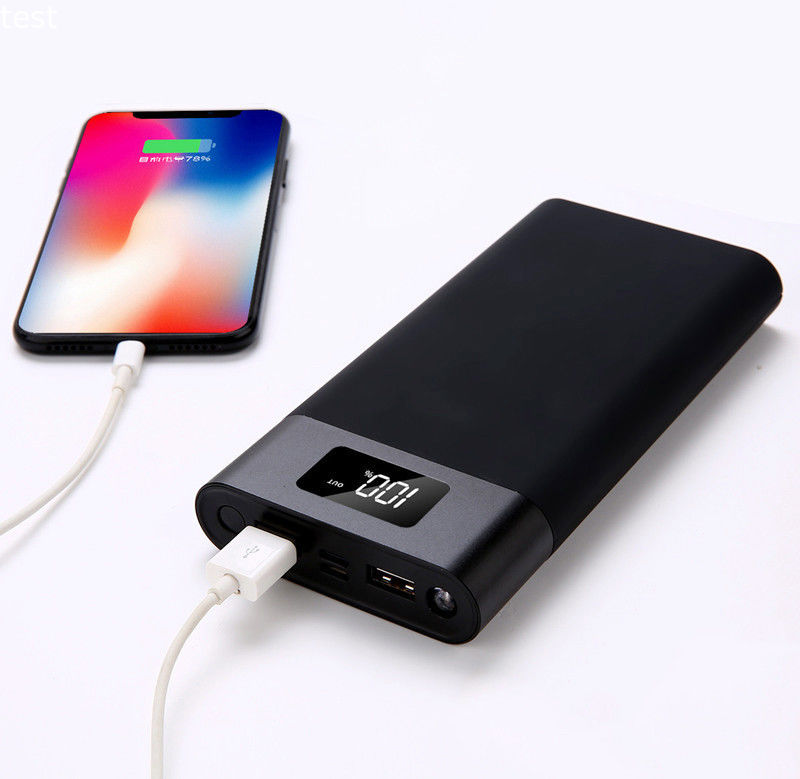 2018 Newest fast charging power banks 20000mah,Portable battery charger power bank with led light