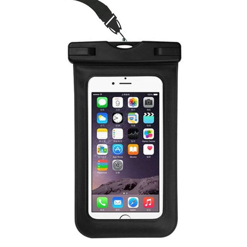 OEM logo Colourful Plastic Waterproof phone case for iphone,PVC waterproof bag for Samsung galaxy