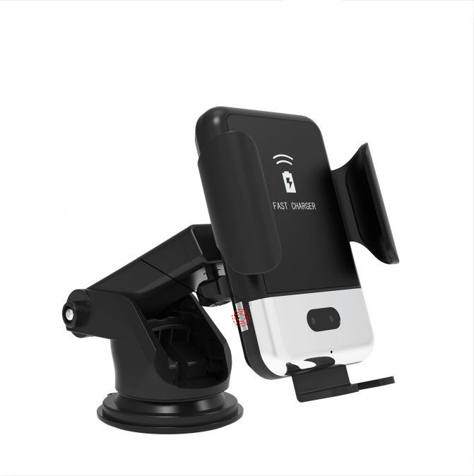 Hot Selling Smart Automatic Fast Wireless Car Charging New Design Car Charger For Iphone X Phone Holder