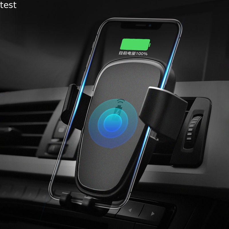 2019 Air Vent Mount for Mobile Phone Car Wireless Charger Holder for iPhone Xr/Xs/Xs Max