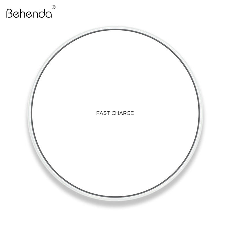 2019 lasted 5W/10W Quick Charge Fast QI non-slip ultra thin wireless charger for Iphone XS XR  latest Phone Models