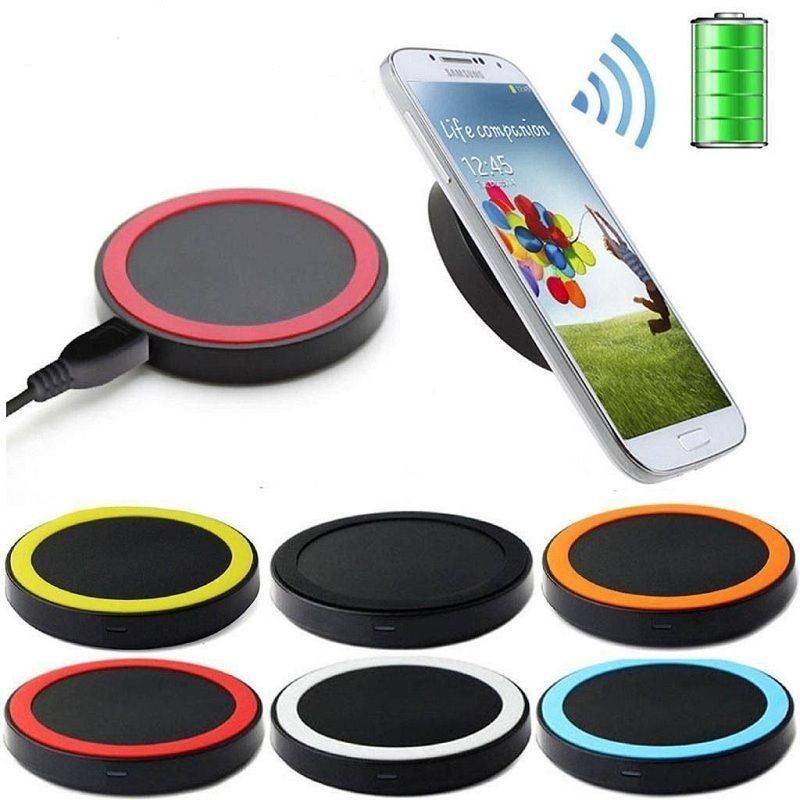 Universal Qi Wireless Charging Pad for iphone Fantasy Wireless Car Charger with LED for samsung galaxy s8