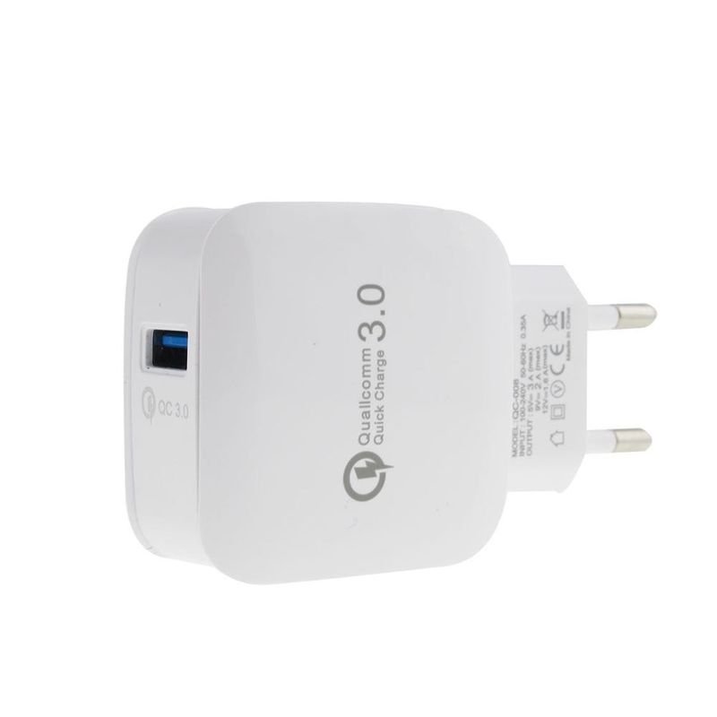 2018 New EU US fast charger QC3.0 USB wall charger for samsung galaxy s9 for iphone X XS max XR