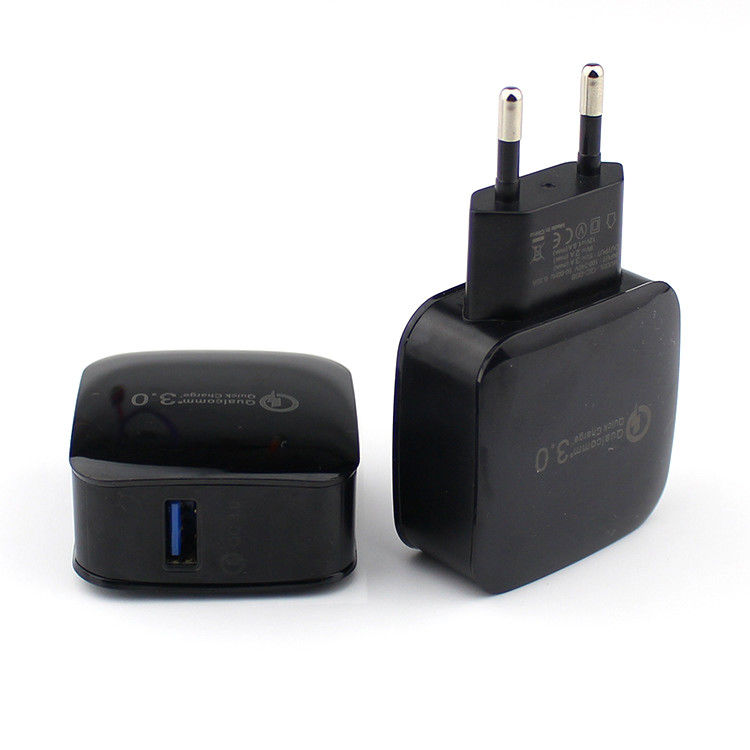 Factory Wholesale Mobile Accessories Phone Home QC3.0 quick charge Micro Mini Dual Usb Wall Charger