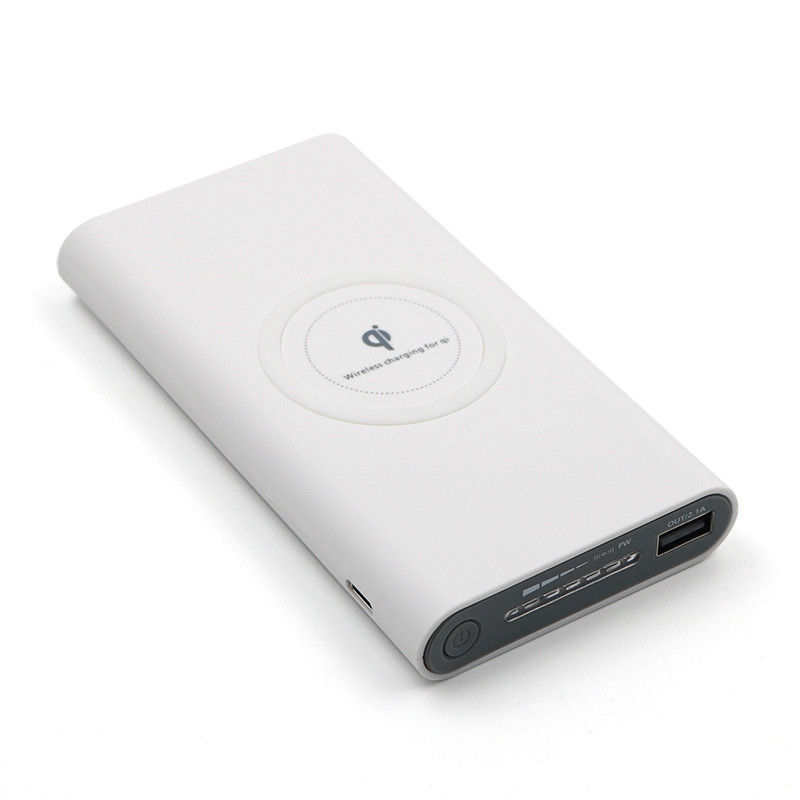 360 Degree Random Rotation qi Wireless Power Bank 10000mah Certificated Wireless Power Bank