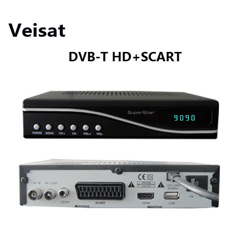 Dvb-t hd receiver with scart