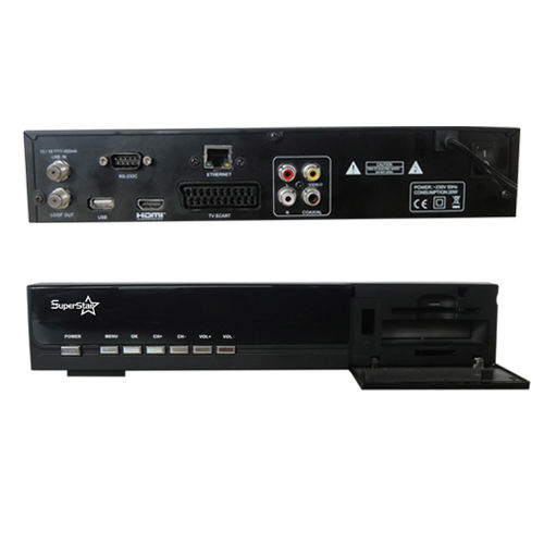 RS232  480p MPEG - 4 / H.264  Compliant 1GB TV Satellite Receiver DVB-S2 888 HD