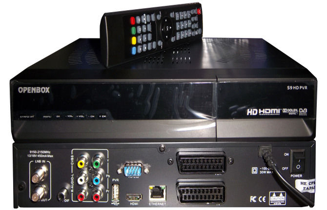 512M Y / Cr available Satellite Receiver DVB-S2 box S9 network sharing with Linux  OS
